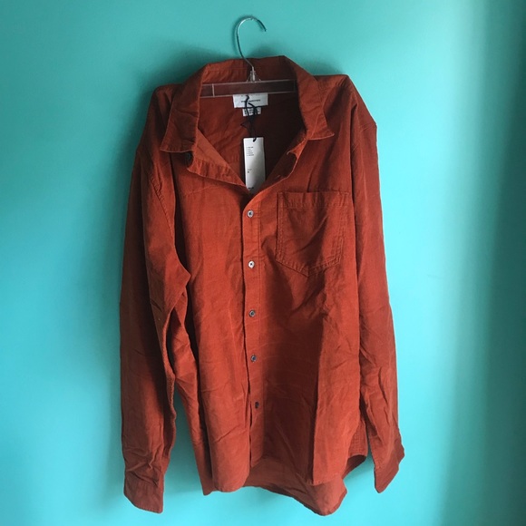 Urban Outfitters Tops - NWT urban outfitters corduroy button up